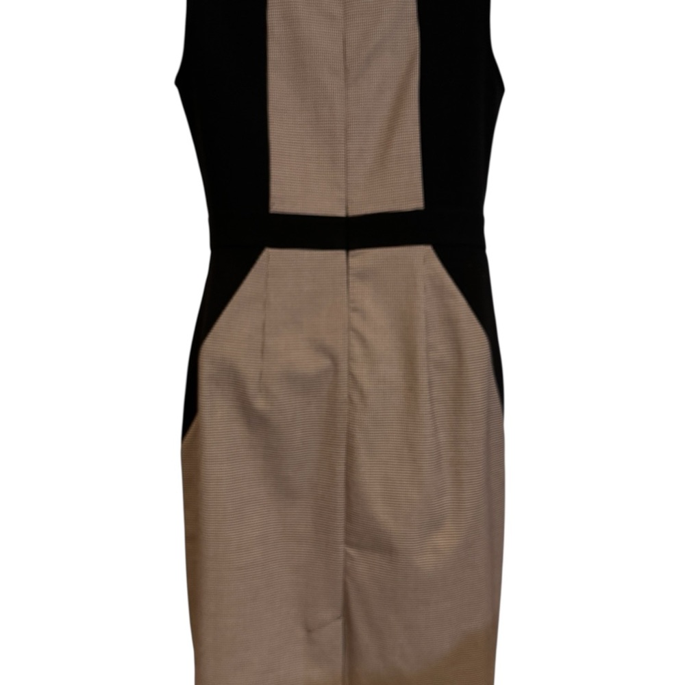 Ann Taylor Black and Tan Mini Dress